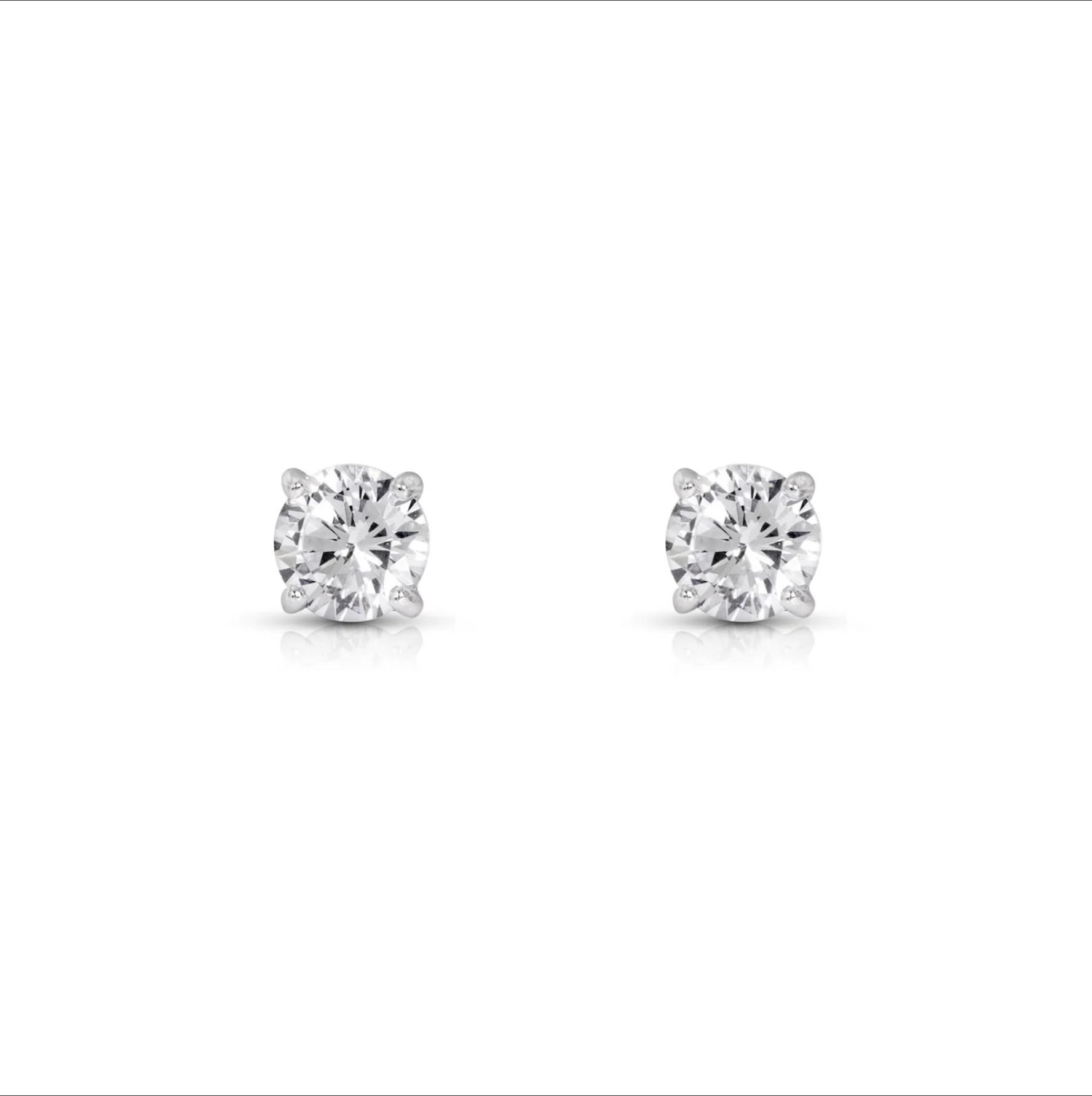Pendientes de diamantes