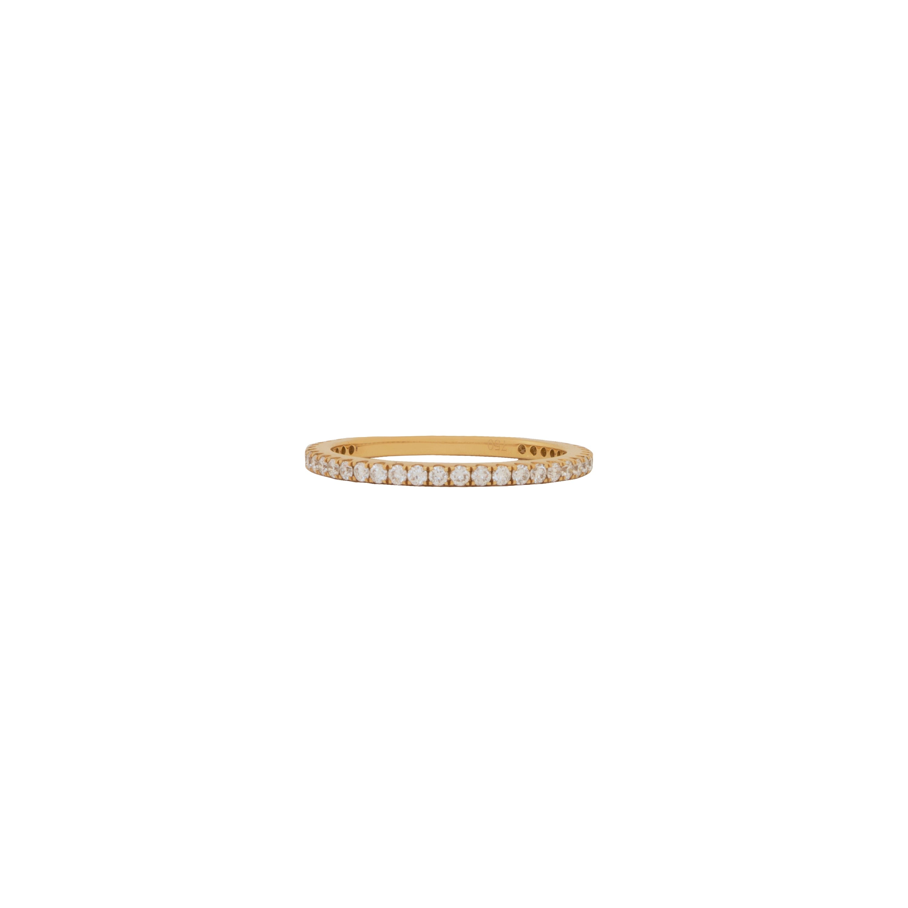 Thin Diamond Half Band
