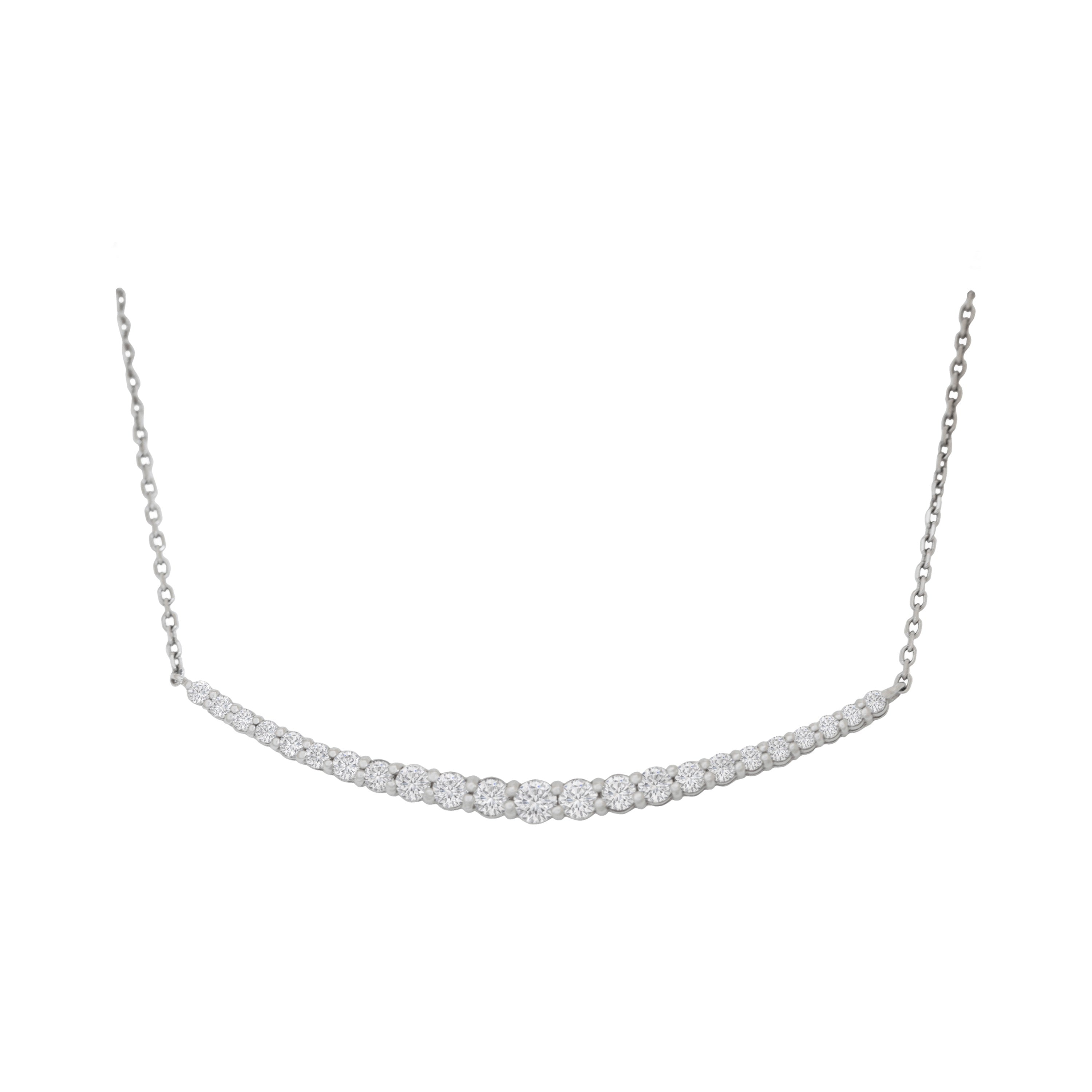 Diamond Smile Necklace