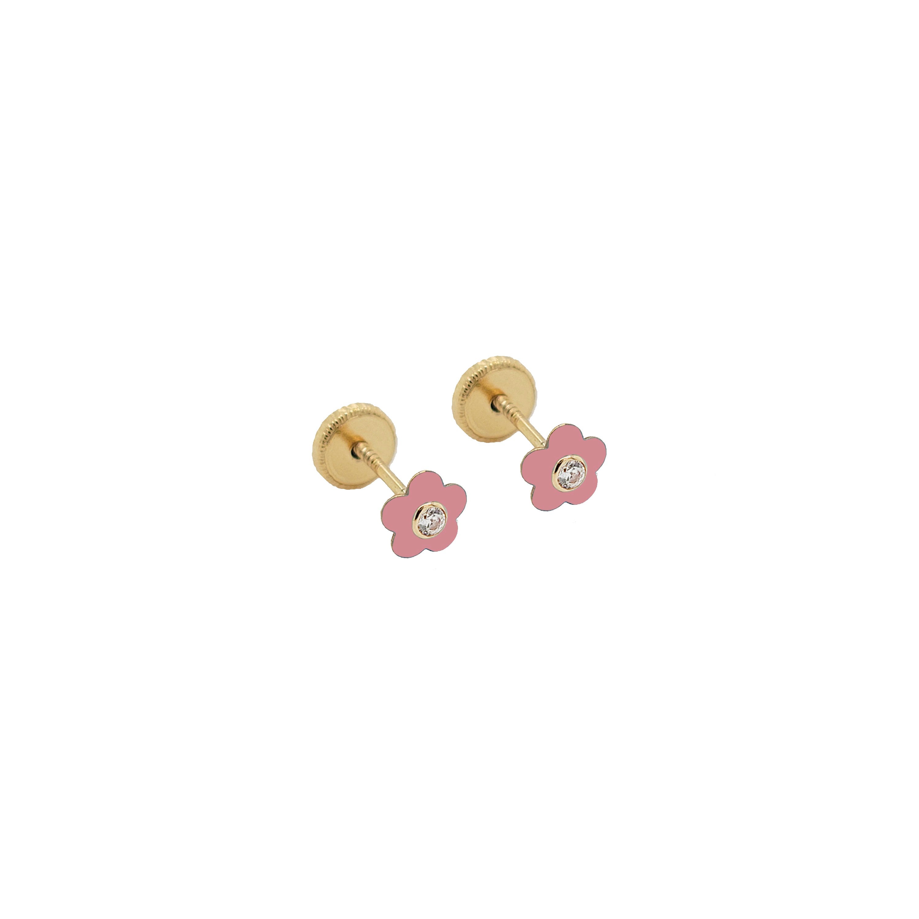 Flower With Enamel